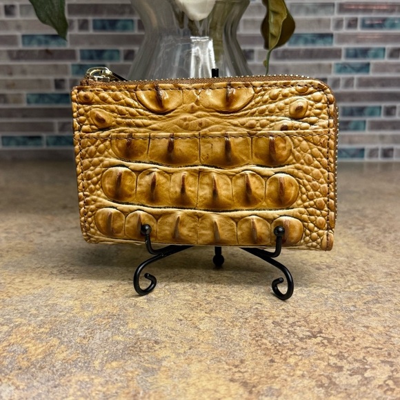 NWT Brahmin Anita Toasted Almond tan wallet - Picture 2 of 3